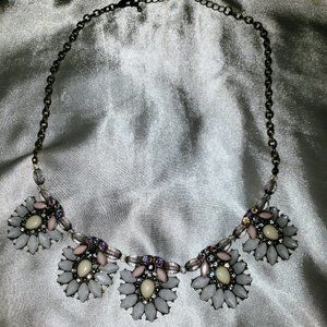 Beaded crystal necklace!